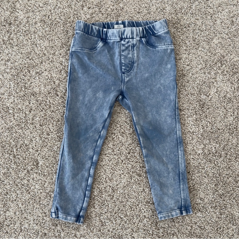 Tucker and Tate baby girls toddler girls light blue leggings jeggings 18 months